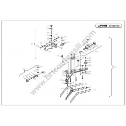 Lavor Esploso Ricambi per SCL COMPACT FREE 45BT CBT - 3