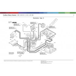 Bosch GBH 18V-28 C Parts Drawing - 2