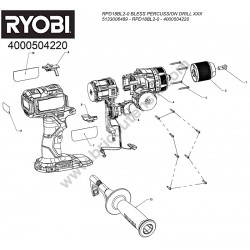 RYOBI RPD18BL2-0 Parts Drawing