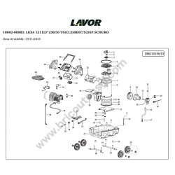 Lavor LKX1510GL Esploso Ricambi - 1