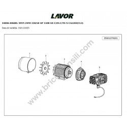 Lavor LKX1510GL Esploso Ricambi - 3