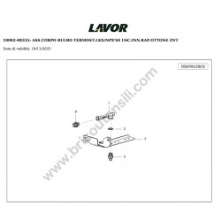 Lavor LKX1510GL Spare Parts Drawing - 4