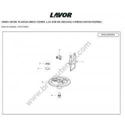 Lavor LKX1510GL Spare Parts Drawing - 5