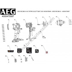 AEG BSS18C3B3-0 Esploso Ricambi