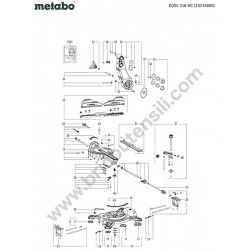 Metabo Troncatrice KGSV 216 MC Esploso Ricambi