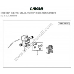 Lavor Pressure Cleaner Temporale 19 Parts Drawing - 3