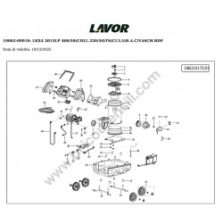 Lavor Idropulitrice LKX 2015LPT Esploso Ricambi - 1
