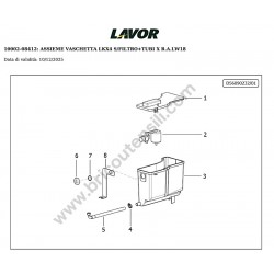 Lavor Pressure Cleaner LKX 2015LPT Parts Drawing - 3