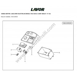 Lavor Pressure Cleaner LKX 2015LPT Parts Drawing - 7