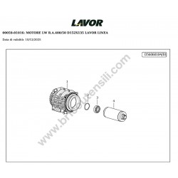 Lavor Idropulitrice LKX 2015LPT Esploso Ricambi - 9