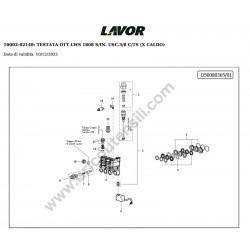 Lavor Pressure Cleaner LKX 2015LPT Parts Drawing - 10