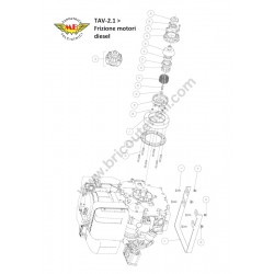Meccanica Benassi MF 225 Ricambi Pag.3