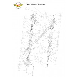 Meccanica Benassi MF 225 Ricambi Pag.9