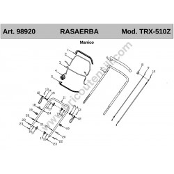 Ama TRX-510Z Spare Parts Diagram