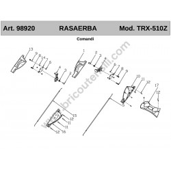 Ama TRX-510Z Spare Parts Diagram - 1