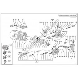 Lavor Idropulitrice PROFESSIONAL 130 EVOLUTION Esploso Ricambi - 1