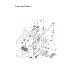 Ama Escavatore EAG100T Ricambi Operation staion