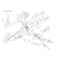 Ama Spare Parts for Excavator EAG100T Engine