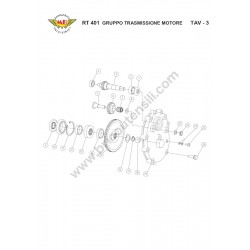 Meccanica Benassi RT401 Ricambi Pagina 3