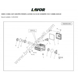 Lavor KR-7300WH KREMER Parts - 7