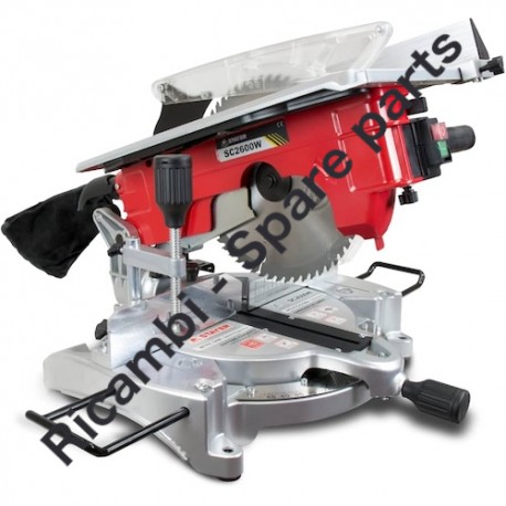 Stayer Miter Saw SC2600W Spare Parts