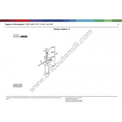 Bosch Trapano GSB 1800-2 RE Esploso Ricambi - 1