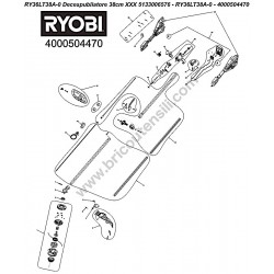 RYOBI Esploso Ricambi per PRY36LT38A-0