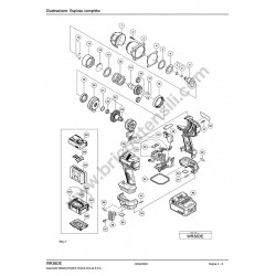Hitachi WR36DE Parts
