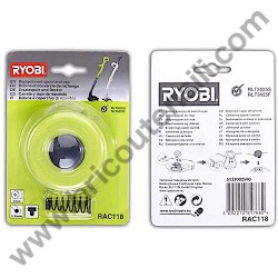 RYOBI RAC118 Coperchio Bobina e Molla a Doppio Filo 1.2mm - 2