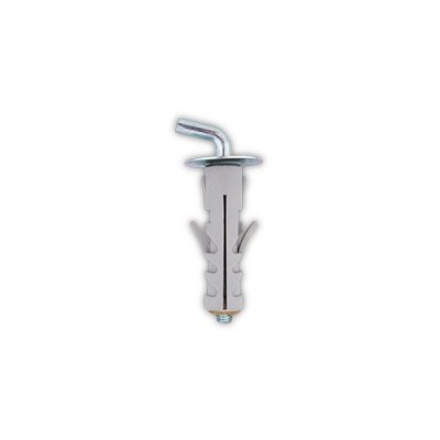 Nylon plug with short hook