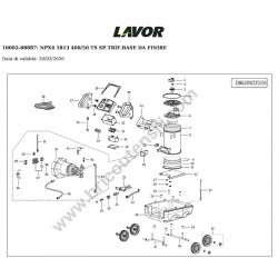 Lavor NPX 1813XP (HY200H HYUNDAI) Esploso Ricambi - 1