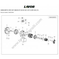 Lavor NPX 1813XP (HY200H HYUNDAI) Esploso Ricambi - 5