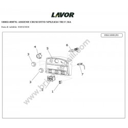 Lavor NPX 1813XP (HY200H HYUNDAI) Esploso Ricambi - 6