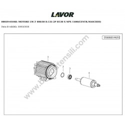 Lavor NPX 1813XP (HY200H HYUNDAI) Esploso Ricambi - 10