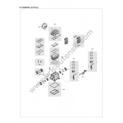 CECCATO BELTAIR PRO 90C2M 230/1/50 Parts Drawing - 1