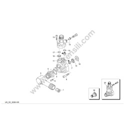 Annovi Reverberi Parts Drawing for Pressure Washer AR210 - 1