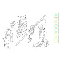AR Farmer's Division Parts for Pressure Washer MIRAGE 120 TSS
