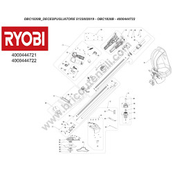 OBC1820B BRUSHCUTTER DRAWING