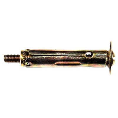 Mini steel plug with screw