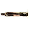 Mini steel plug with screw