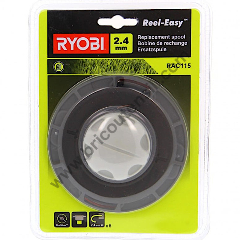 Testa ReelEasy™ Ryobi RAC115 2.4mm | Per Decespugliatori