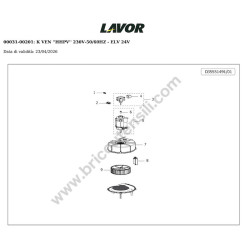 LAVOR HHPV 2015LP - RENSON 160991 Parts - 6