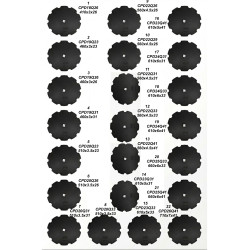 Harrow Discs Square Hole R600 Scalloped Model