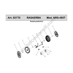 Esploso Ricambi Ama per Rasaerba a Spinta NRS-465T - 3