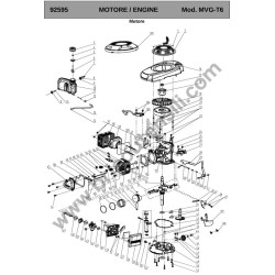 Ama Petrol Push Lawnmower NRS-465T Parts Bricoutensili