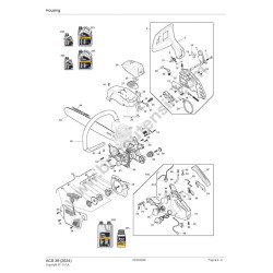 Alpina ACS 39 (2024) Spare Parts List - Genuine Parts & Diagrams