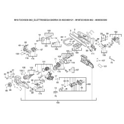 Milwaukee Esploso Ricambi per M18F2CHS50-802