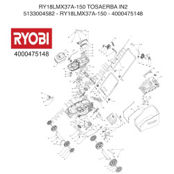 RYOBI Esploso RY18LMX37A-150