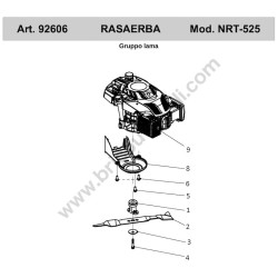 Ama Lawnmower NRT-525 Drawing - 5