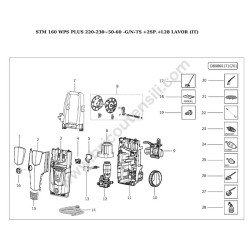 Lavor Esploso STM 160 WPS PLUS